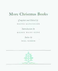 Seller image for More Christmas Books. for sale by Wittenborn Art Books