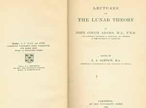 Lectures on Lunar Theory.