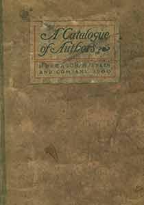 A Catalogue of Authors Whose Works are Published by Houghton, Mifflin and Co.; Prefaced by a Sket...