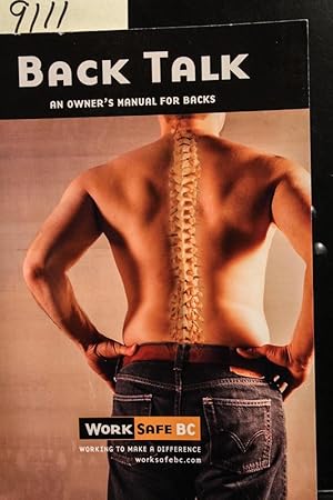 Seller image for Back Talk an Owner's Manual for Backs for sale by Mad Hatter Bookstore