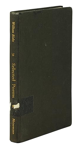 Imagen del vendedor de Selected Poems of William Blake. a la venta por John Windle Antiquarian Bookseller, ABAA