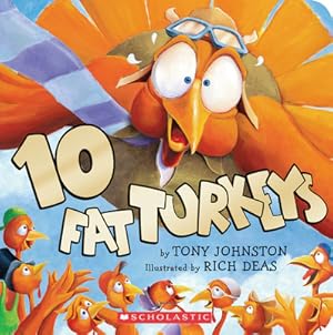 Image du vendeur pour 10 Fat Turkeys (Board Book) mis en vente par BargainBookStores