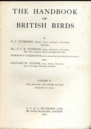 Seller image for The Handbook of British Birds Volume II : Warblers to Owls for sale by Godley Books