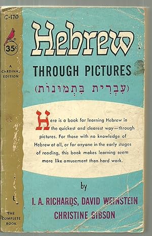 Immagine del venditore per Hebrew Through Pictures venduto da Sabra Books