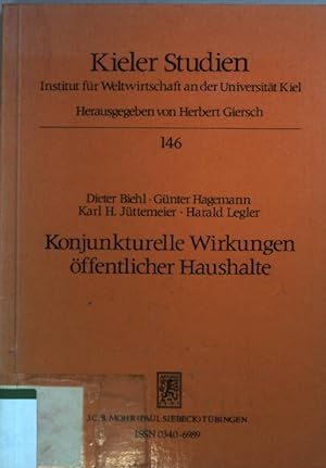 Image du vendeur pour Konjunkturelle Wirkungen ffentlicher Haushalte. Kieler Studien Bd.146; mis en vente par books4less (Versandantiquariat Petra Gros GmbH & Co. KG)