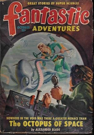 Immagine del venditore per FANTASTIC ADVENTURES: October, Oct. 1949 venduto da Books from the Crypt