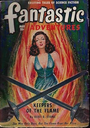 Immagine del venditore per FANTASTIC ADVENTURES: May 1949 venduto da Books from the Crypt