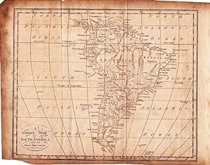 A CORRECT MAP OF SOUTH AMERICA WITH THE LATEST DISCOVERIES