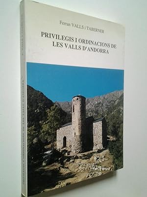 Imagen del vendedor de Privilegis i ordinacions de les valls d'Andorra (Edicin facsmil) a la venta por MAUTALOS LIBRERA