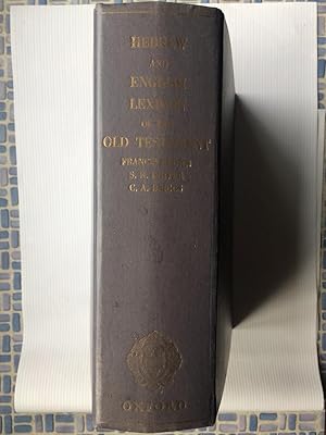 Imagen del vendedor de A Hebrew and English Lexicon of the Old Testament with an appendix containing the biblical aramaic a la venta por Beach Hut Books