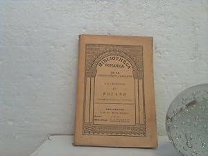 La Chanson de Roland. - D`aprés le manuscrit d`Oxford. [Intr. par G. G. (d.i.: Gustav Gröber)] / ...