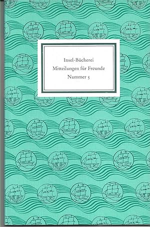 Immagine del venditore per Insel-Bcherei. Mitteilungen fr Freunde. Nummer 5. Mrz 1992. venduto da Versandantiquariat Alraune