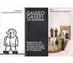 Konvolut ?Berliner Ensemble/Programmhefte". 12 Titel. 1.) Bertolt Brecht: Die heilige Johanna der...