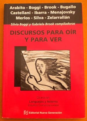 Seller image for Discursos para or y para ver for sale by Libreria Ninon