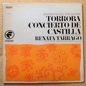 Seller image for Spanish Music for Guitar. Torroba Concerto De Castilla and Selected Solo Works LP 33 1/3 UMin for sale by ANTIQUARIAT H. EPPLER
