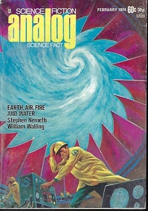 Imagen del vendedor de ANALOG Science Fiction/ Science Fact: February, Feb. 1974 a la venta por Books from the Crypt