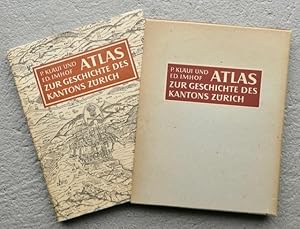 Seller image for Atlas zur Geschichte des Kantons Zrich. Herausgegeben vom Regierungsrat des Kantons Zrich zur 600-Jahrfeier von Zrichs Eintritt in den Bund der Eidgenossen 1351-1951. for sale by Franz Khne Antiquariat und Kunsthandel