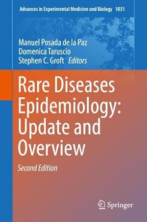 Bild des Verkufers fr Rare Diseases Epidemiology: Update and Overview zum Verkauf von AHA-BUCH GmbH