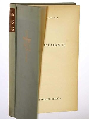 Seller image for Zeugnis fr Christus. for sale by Antiquariat Lehmann-Dronke