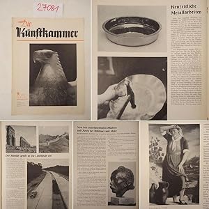 Seller image for Die Kunstkammer. Illustrierte Monatszeitschrift mit amtlichen Mitteilungen 1.Jahrgang 1935, Heft 9 September 1935 for sale by Galerie fr gegenstndliche Kunst