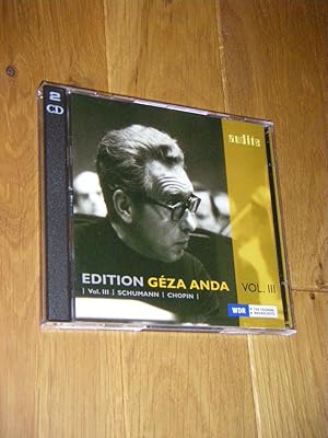 Bild des Verkufers fr Edition Geza Anda. Vol III: Schumann, Chopin (2 CDs) zum Verkauf von Versandantiquariat Rainer Kocherscheidt