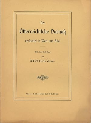 Der oesterreichische Parnass, verspottet in Wort und Bild.,