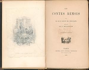 Bild des Verkufers fr Les contes Remois,Dessins de E. Meissonier"," zum Verkauf von Antiquariat Kastanienhof