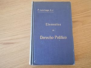 Imagen del vendedor de Elementos de derecho poltico. VOL.III a la venta por Librera Camino Bulnes