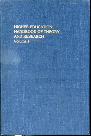 Immagine del venditore per Higher Education : Handbook of Theory and Research Volume 1 venduto da Librairie Le Nord