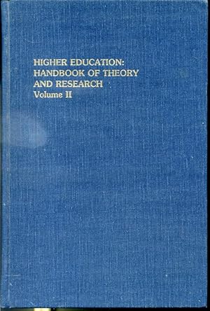 Immagine del venditore per Higher Education : Handbook of Theory and Research Volume II venduto da Librairie Le Nord