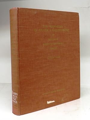 Seller image for The "Expositio in Cantica Canticorum" of Williram, Abbot of Ebersberg 1048-1085: A Critical Edition for sale by Attic Books (ABAC, ILAB)