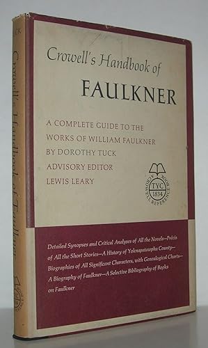 Seller image for CROWELL'S HANDBOOK OF FAULKNER A Complete Guide to the Works of William Faulkner for sale by Evolving Lens Bookseller