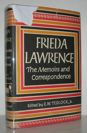 Imagen del vendedor de FRIEDA LAWRENCE The Memoirs and Correspondence a la venta por Evolving Lens Bookseller