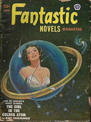 Seller image for FANTASTIC NOVELS: June 1951 "The Girl in the Golden Atom") for sale by Books from the Crypt