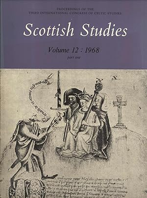 Seller image for Proceedings of the Third International Congress of Celtic Studies, Edinburgh, July 23-29, 1967 (Scottish Studies, Volume 12, Part 1) for sale by Masalai Press