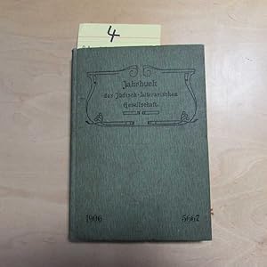 Seller image for Jahrbuch der Jdisch-Literarischen Gesellschaft - IV.Jahrgang (1906, Nr. 5667) for sale by Bookstore-Online