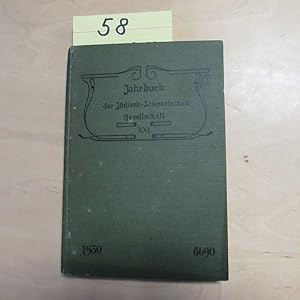 Bild des Verkufers fr Jahrbuch der Jdisch-Literarischen Gesellschaft - XXI. Jahrgang (1930, Nr. 5690) zum Verkauf von Bookstore-Online