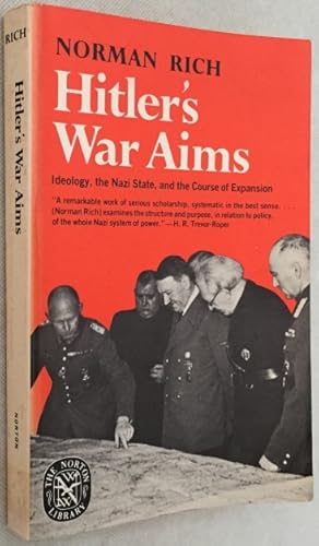 Seller image for Hitler's war aims. Ideology, the Nazi state, and the course of expansion for sale by Antiquariaat Clio / cliobook.nl