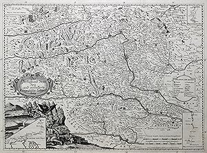 Kupferstich- Karte, v. Christ. Dietell aus Deyerlsperg, Erbhuldugung . Caralo VI .,, "Des Herzogt...