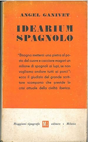 Idearium spagnolo. A cura di Carlo Bo