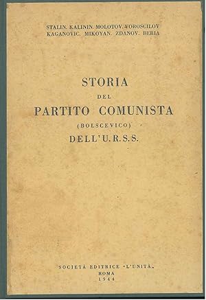 Storia del Partito Comunista (Bolscevico) dell'URSS