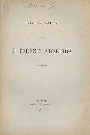 De Contaminatione in P. Terenti Adelphis