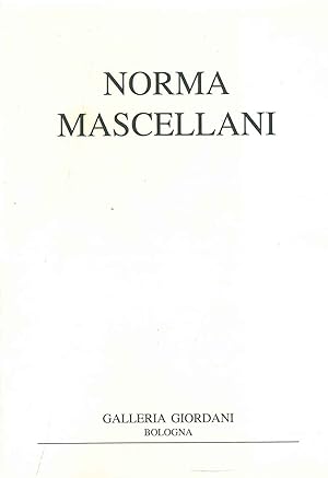 Norma Mascellani. Ritratti 1931 - 2001