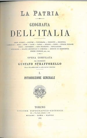 Introduzione generale: La Patria. Geografia dell'Italia