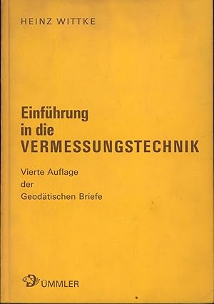 Imagen del vendedor de Einfhrung in die Vermessungstechnik., a la venta por Antiquariat Kastanienhof