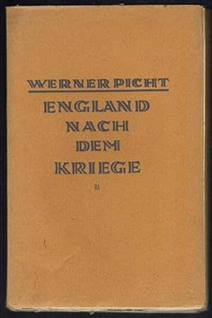 Seller image for England nach dem Kriege. Reisebetrachtungen for sale by Antiquariat Stange