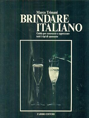 Bild des Verkufers fr Brindare italiano zum Verkauf von Librodifaccia