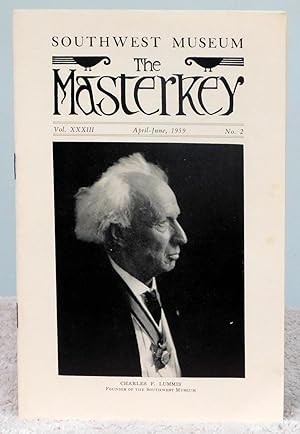 Bild des Verkufers fr The Masterkey Vol. XXXIII April-June 1959 No. 2 zum Verkauf von Argyl Houser, Bookseller