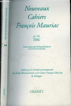 Seller image for NOUVEAUX CAHIERS FRANCOIS MAURIAC N 14 for sale by Le-Livre