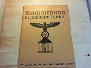 Reichszeitung der deutschen Erzieher. Nationalsozialistische Lehrerzeitung. 2. Heft 1937.